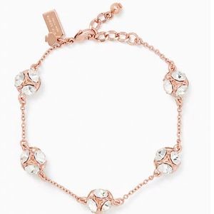 NWT Kate Spade lady marmalade rose gold bracelet.